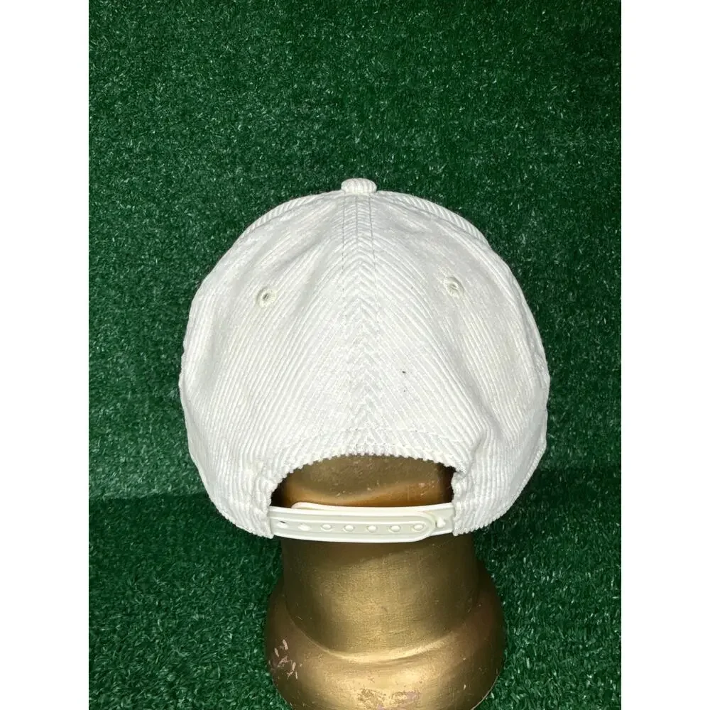 New Era New England Patriots Throwback Corduroy Golfer Snapback Hat